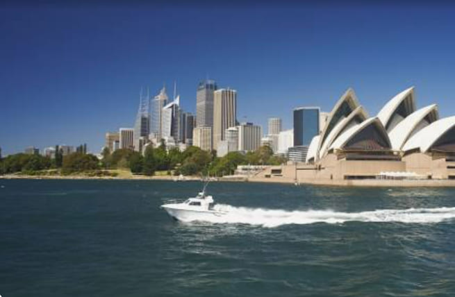 Sydney harbour skyline